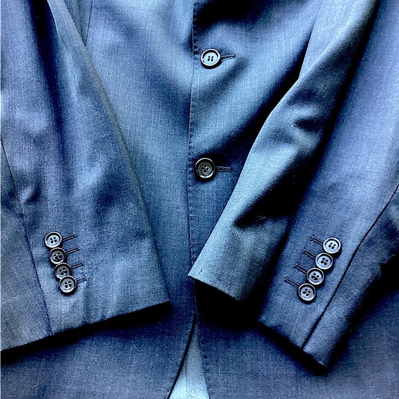 Vintage Christian Dior Men’s Wool Single Breasted Black Blazer. B24 - Picture 9 of 16